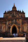 Bagan Myanmar. Sulamani temple. The main entrance. 